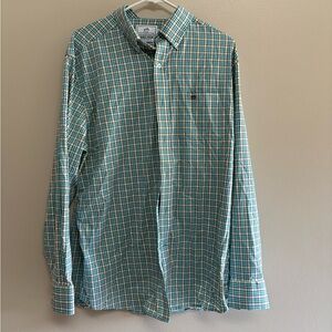 Southern Tide Multicolor Plaid Button Down Shirt